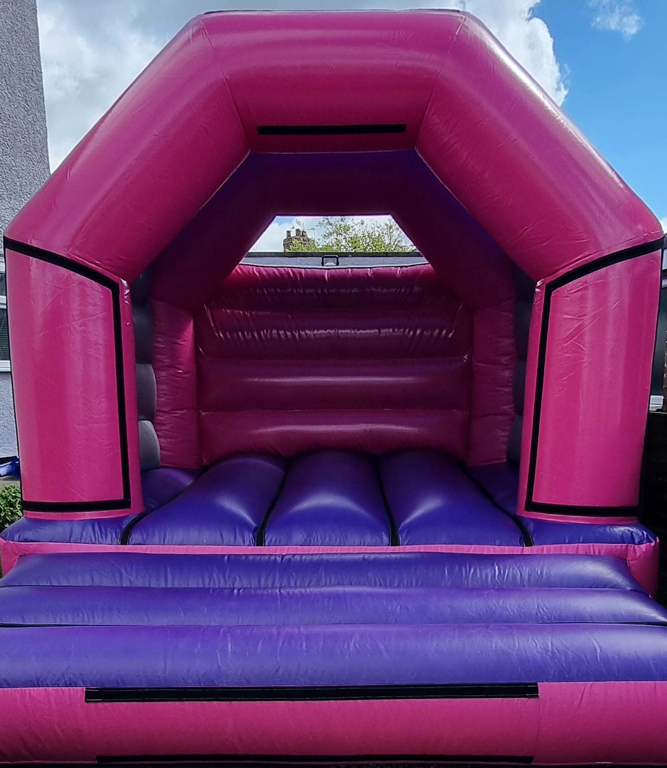 12x14 Pink Castle inflatable