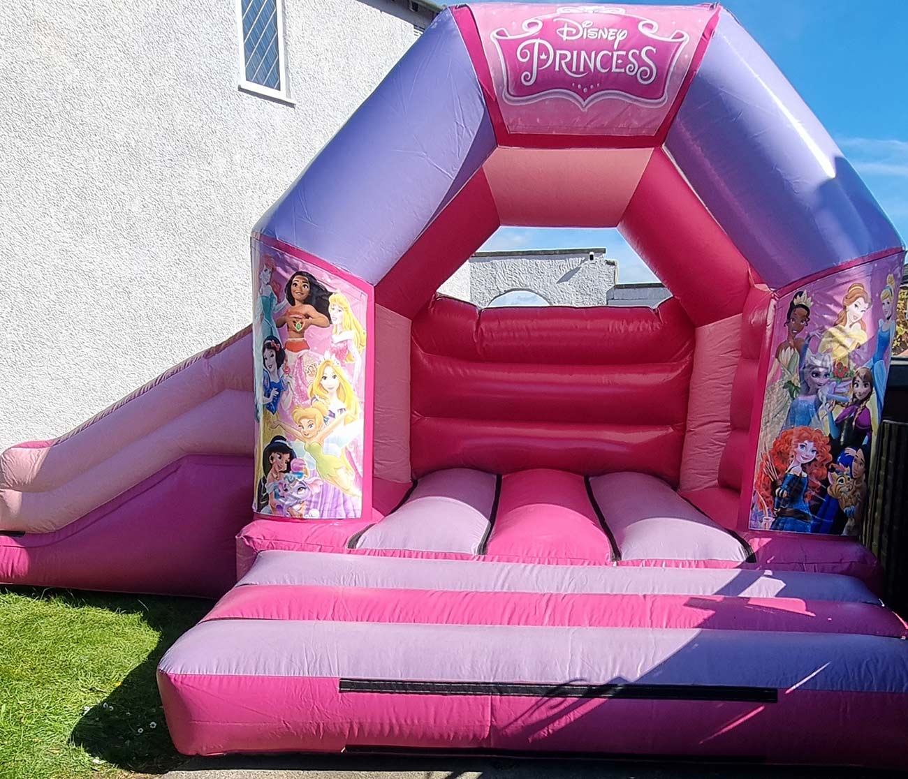 16x14 Disney Princess Slide and Bounce Castle inflatable