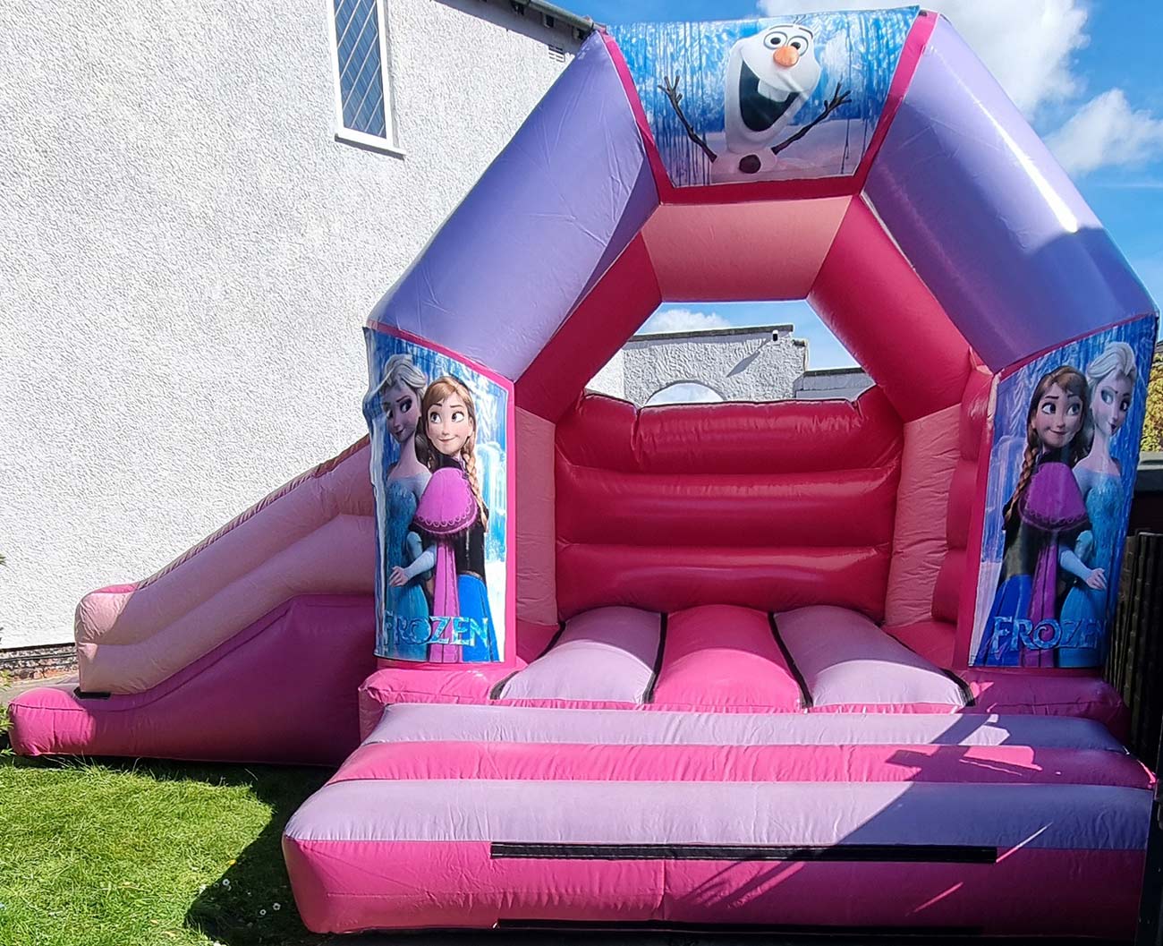 16x14 Frozen Slide and Bounce Castle
