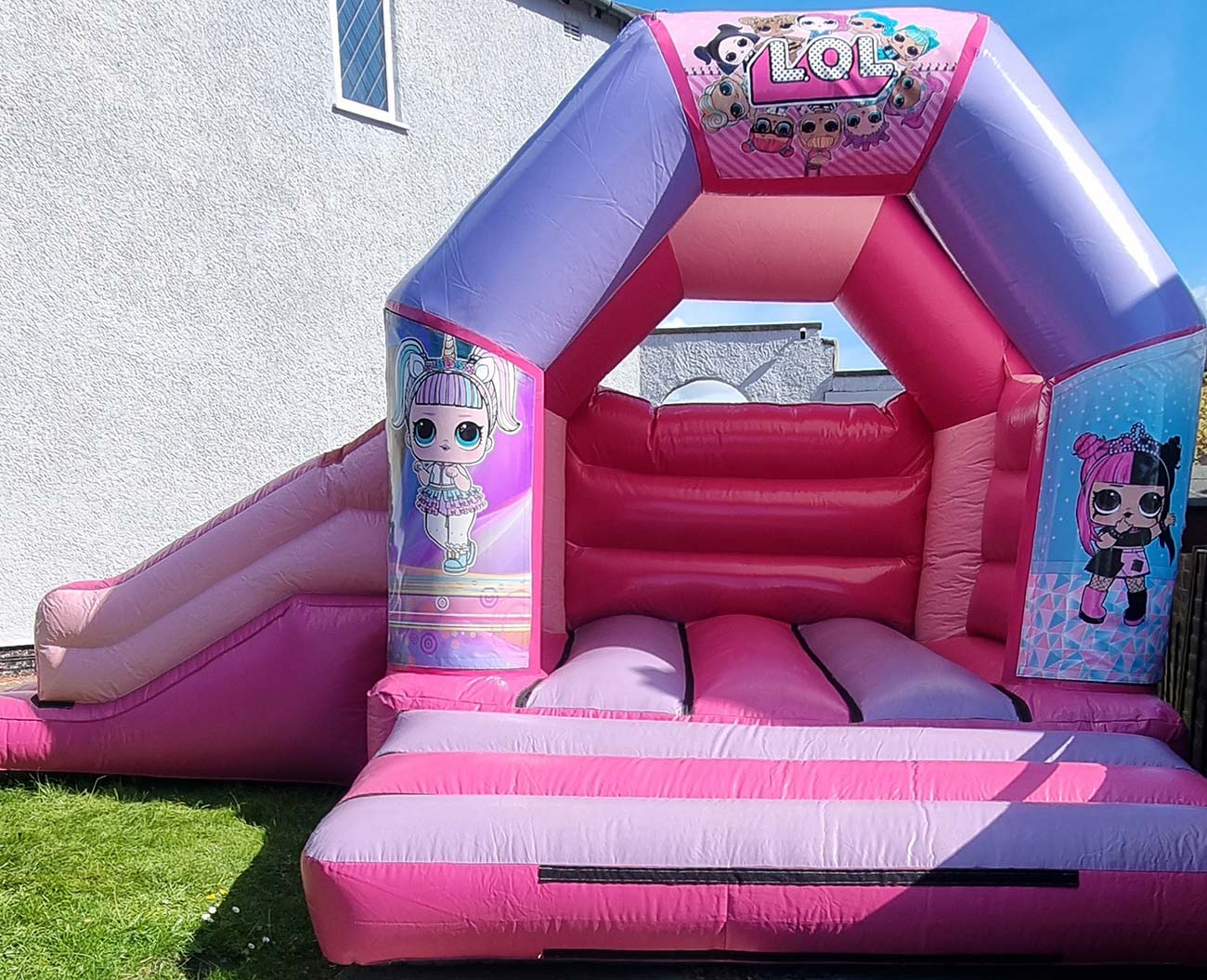 16x14 LoL Slide and Bounce Castle