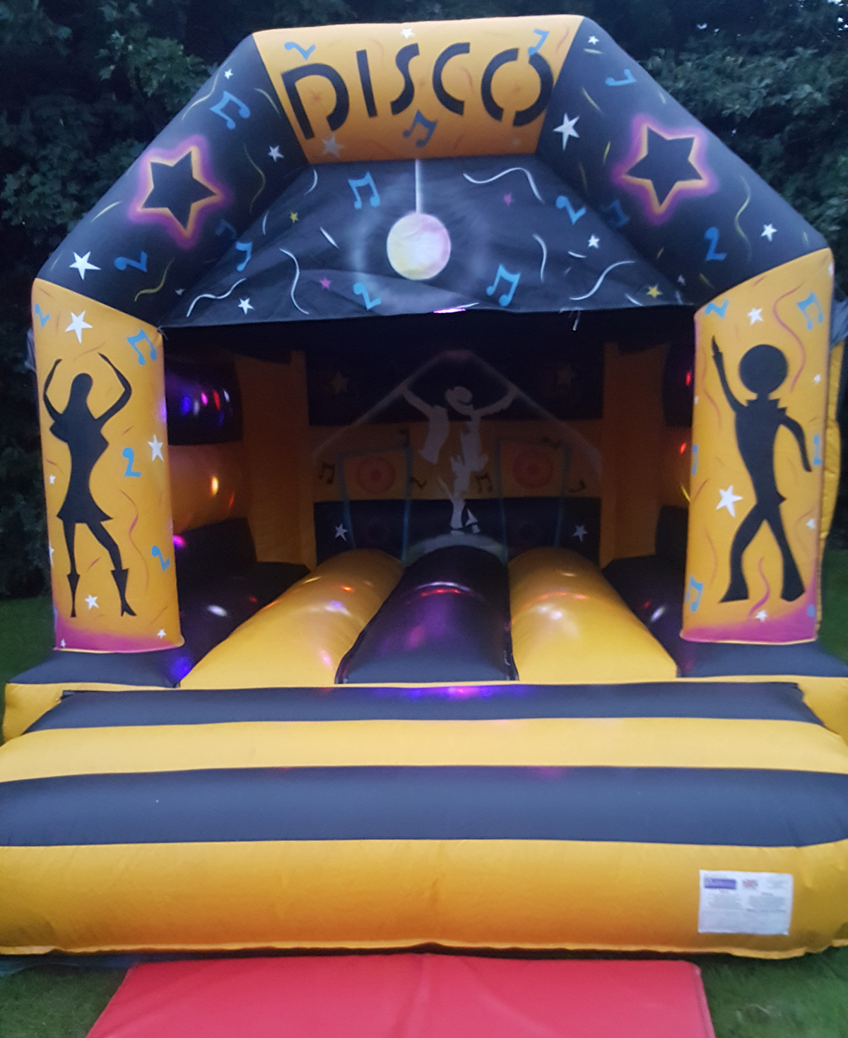 CASTLE DISCO inflatable