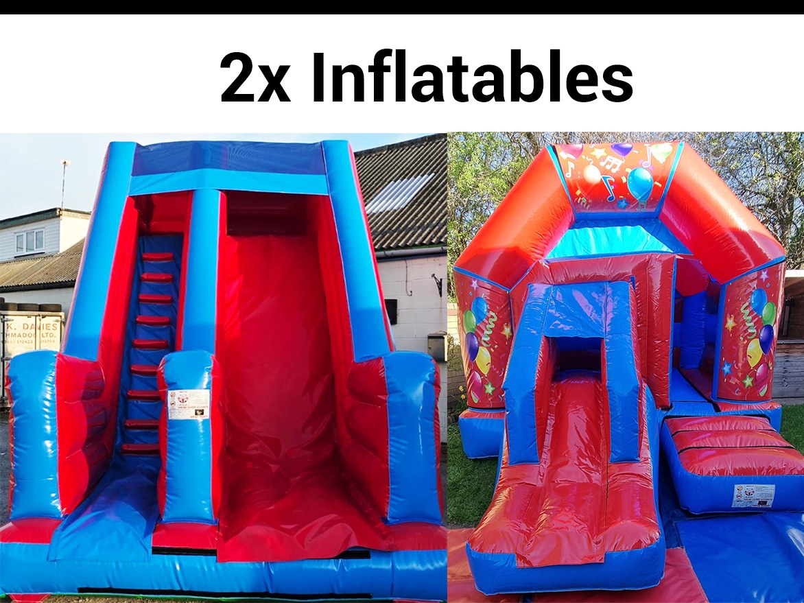 Party package 2 (2 inflatables)
